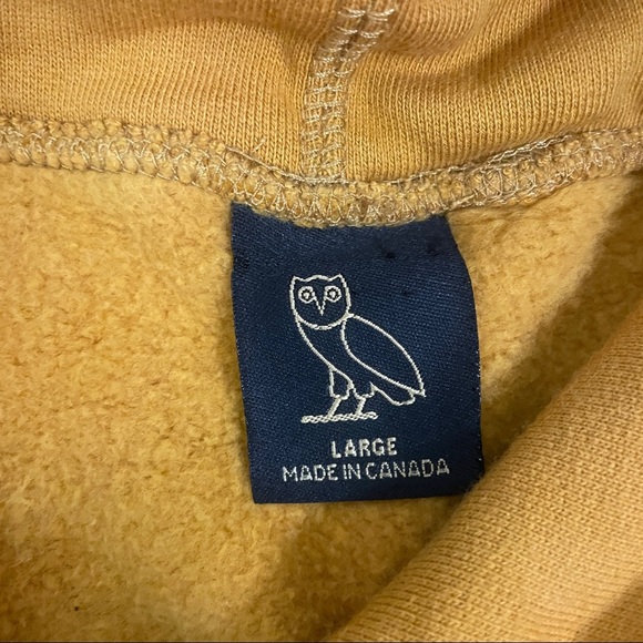 OVO Drake Owl Hoodie Jacket Size Large - Picture 4 of 10